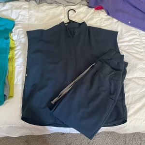 Figs Dark Harbor Scrubs